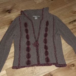 Warm long sleeved sweater